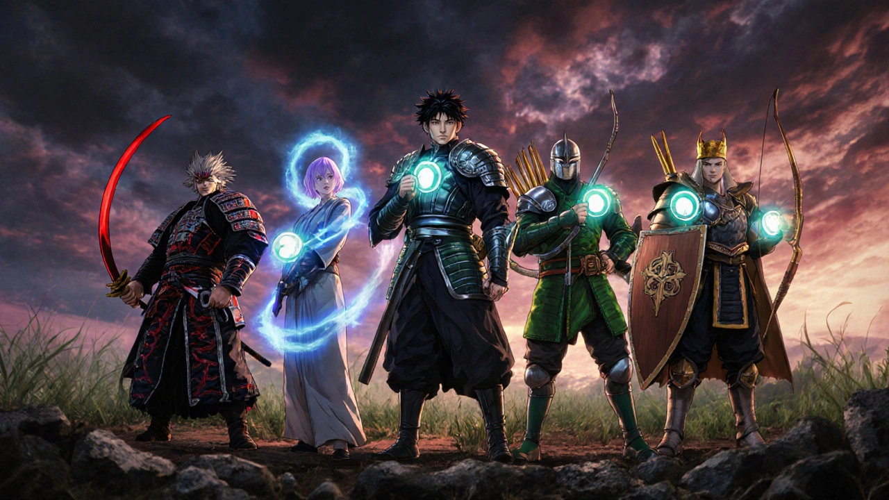 Antibiooteista koostuva ryhmä sankareina vertailuasetelmassa.