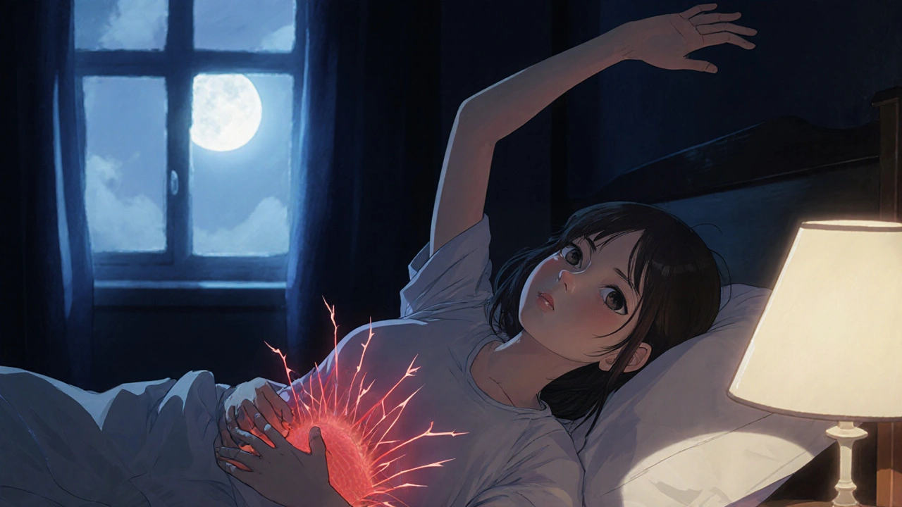 Kuukautiskivut ja uni - vinkit paremman yön saamiseen