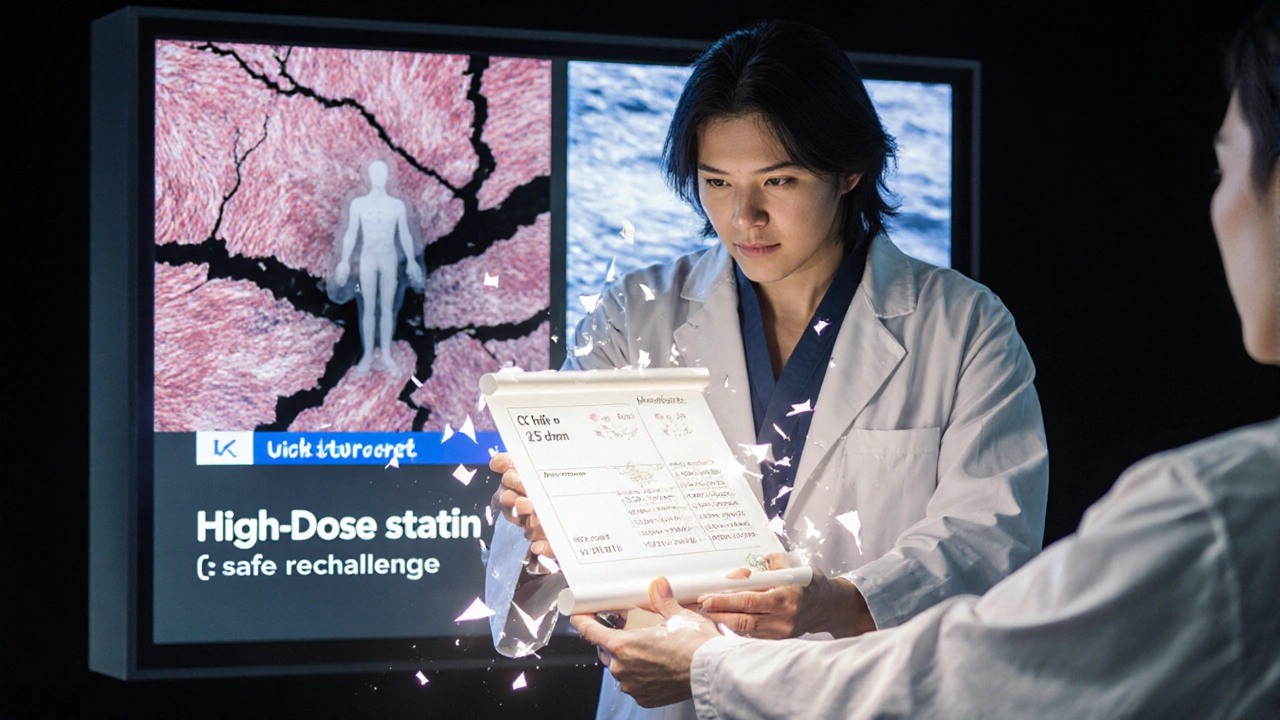 Lääkäri tarkistaa lihaskokeen ja nocebo-efekti hajoaa valon voimalla.