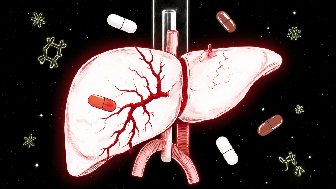 Maksasairaudet ja lääkkeiden metabolismi: Vähentynyt poistumisnopeus