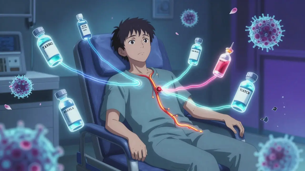 Kemoterapia ja lääkkeiden vuorovaikutukset syöpäpotilaiden hoidossa