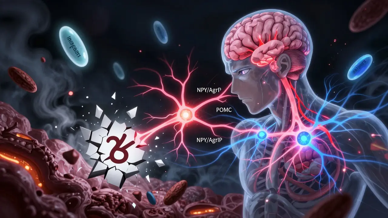 Rasvainen lihas: ruoanhalun säätely ja metabolinen dysfunktio