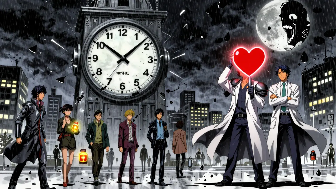 Sairaalakaupungissa kello tuhoaa verenpaineen, lääkärit varoittavat lisäravinteita.