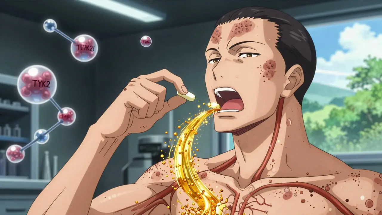 Suun kautta otettava lääke muuttuu kultaisten hiukkasten virraksi, joka parantaa ihoa, kynsiä ja päähaaroja.