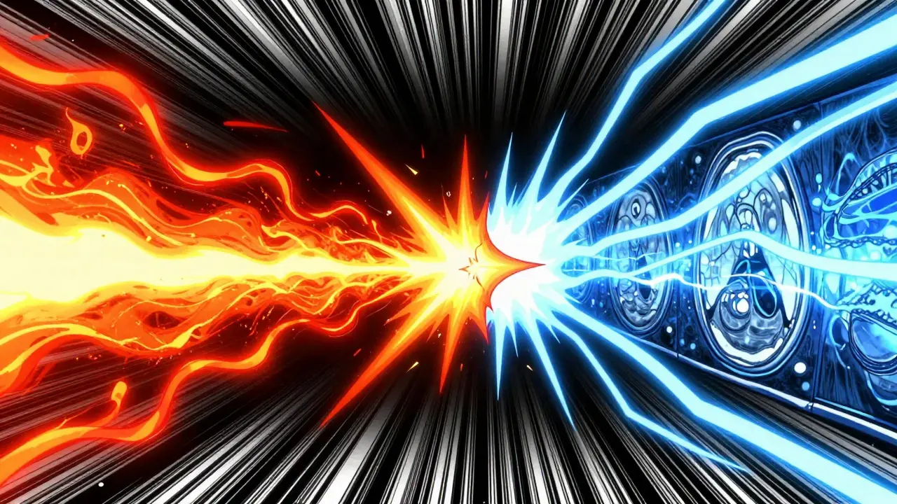 Kaksi energiaa kohtaa: säteily ja magneettikenttä