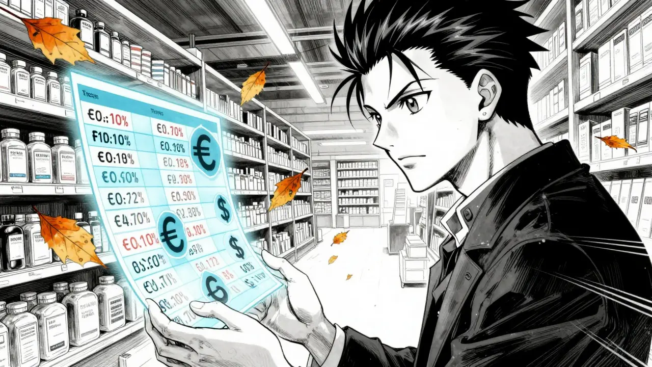 Hintavertailua tekevä hahmo digitaalisessa ympäristössä anime-tyylillä.