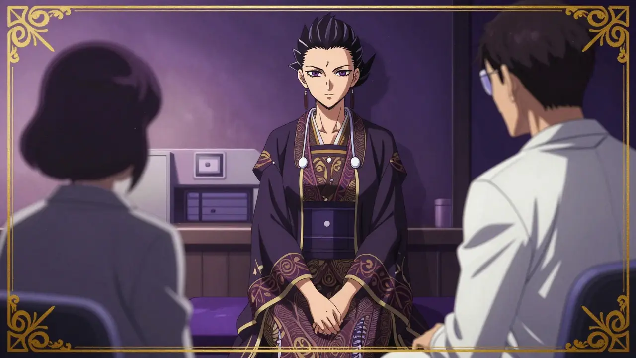 Potilas neuvottelee lääkäriä hoitonsa suhteen