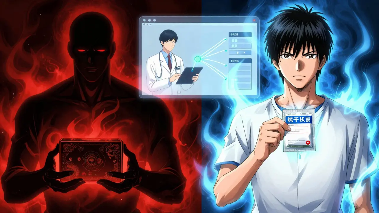 Telelääkärikonsultaatio ja turvallinen reseptiprosessi anime-tyylinä